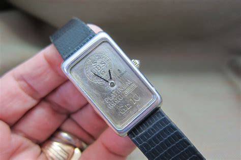 Corum Vintage Platinum Ingot Watch Mechanical Mvt - Vintage Rolex ...