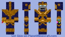 Thanos Minecraft Skin