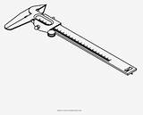 Caliper Coloring Page  Sketch HD Png Download Transparent Image sketch template