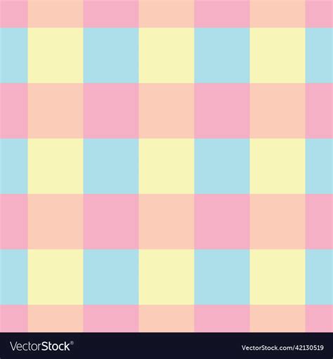 Gingham plaid geometric checkered pattern Vector Image