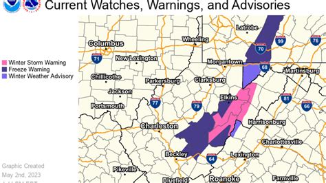 Winter storm warning in effect for W.Va.'s mountain counties; several ...