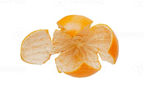 Orange peel fruit isolated on a transparent background 22735516 PNG