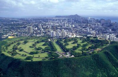 Punchbowl Crater, Honolulu - Home to the National Memorial Cemetery of ...