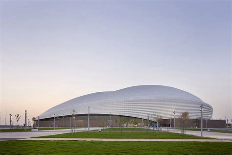 Zaha Hadid Architects Finishes Qatar 2022 World Cup Stadium | Zaha hadid, Zaha hadid architects ...