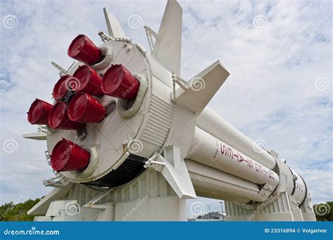 Rocket Garden at Kennedy Space Center Editorial Stock Image - Image of ...