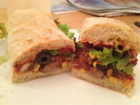 Brunch etc.: Better than Subway: Home-made meatball marinara sub