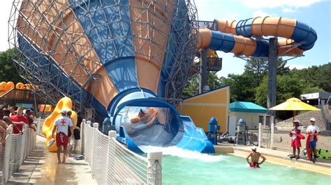 Kings Dominion water park rider hospitalized after tube flipped, husband says - CBS News