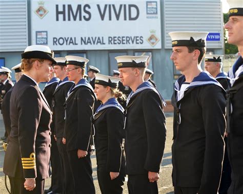 Royal Naval reservists on parade | Royal Navy