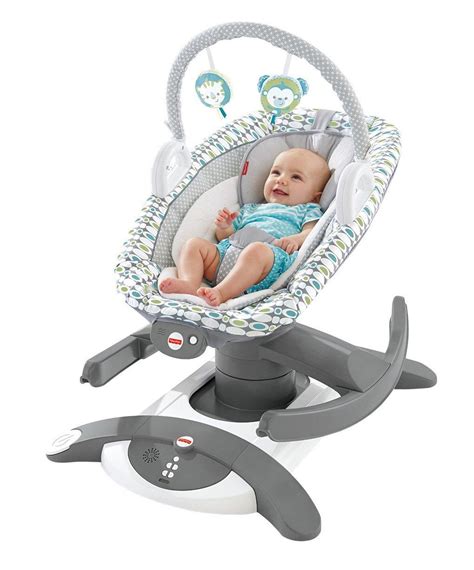 Fisher-Price 4-in-1 Rock 'n Glide Soother Baby Glider Rocker swing ...