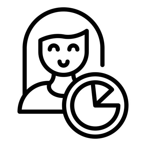 Happy customer icon, outline style 15905305 Vector Art at Vecteezy