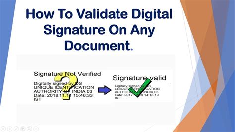 How to validate signature in pdf - lasopakeys