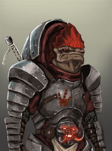 Fantasy Redesigned Krogan - Mass Effect by FonteArt on DeviantArt