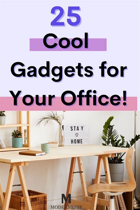 25 Cool Office Gadgets for Your Work or Home Desk - Modernesse | Cool office gadgets, Office ...