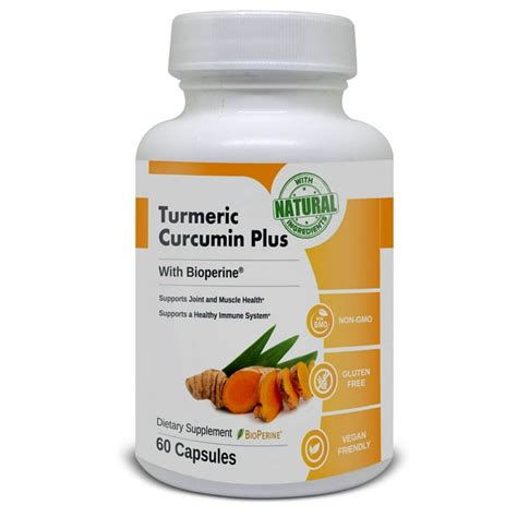 VitaPost Turmeric Curcumin Plus Supports Joints, Muscles & Immune ...