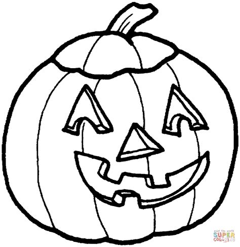 Funny Pumpkin Mask coloring page | Free Printable Coloring Pages