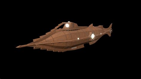 Nautilus submarine 3D model | CGTrader