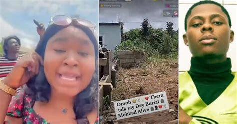 "See Fresh Blood in Mohbad's Coffin": Lady Cries Out after Singer's Body was Exhumed, Video ...