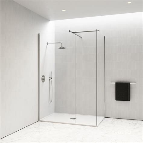 Modern Complete Walk In Shower Enclosure Kit B All Sizes