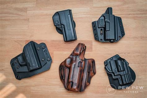 9 Best OWB (Outside Waistband) Holsters - Pew Pew Tactical