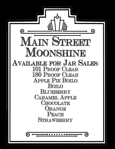 MOONSHINE | Mainstreet