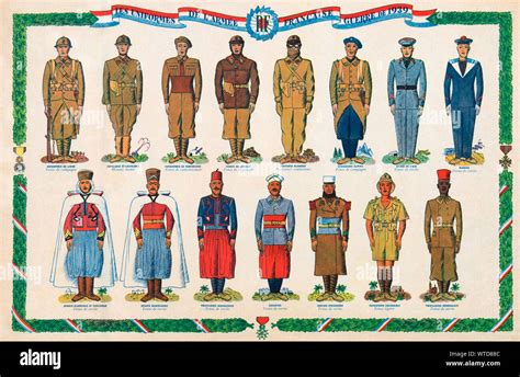 Wwii Uniforms Military Uniforms Army Police French Foreign Legion ...