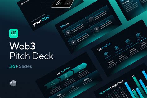 Web3 Pitch Deck Presentation Template – VIP Graphics