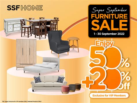 Super September Furniture Sale: 50% + 20% - SSFHOME