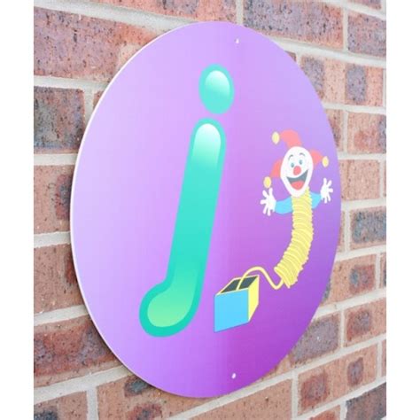 Outdoor alphabet sign J | School Signs, Nursery Signs, Whiteboards, Safety Signs - Upson Downs
