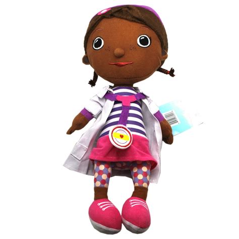 Disney's Doc McStuffins Stuffed Toy w/Zippered Head Pocket (15in) - Walmart.com - Walmart.com