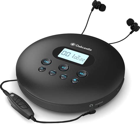 Oakcastle CD100 Personal Retro Portable CD Player with: Amazon.co.uk ...