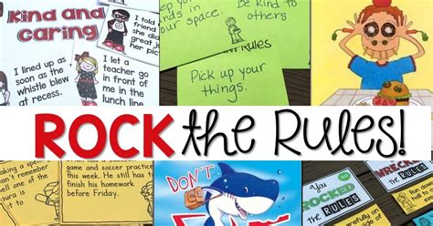 Rock the Rules! Creating and Practicing Classroom Rules - Second Grade Stories