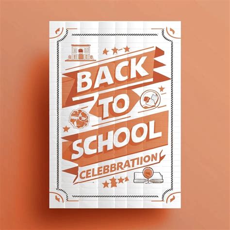 Back To School Poster Design | Premium AI-generated image