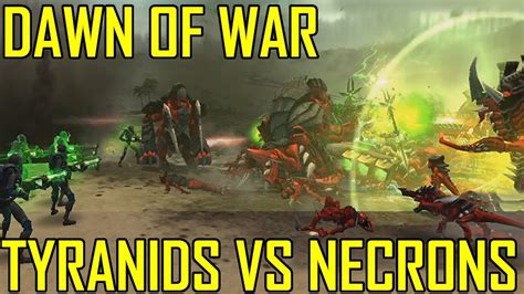 Dawn of War Ultimate Apocalypse - Tyranids vs Necrons - YouTube