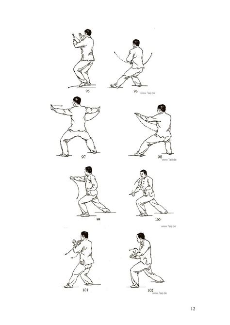 Tai Chi Chart Of Movements