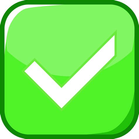 "check button green" Emoji - Download for free – Iconduck