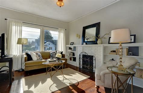 Wallingford Bungalow Living Room - Traditional - Living Room - Seattle ...