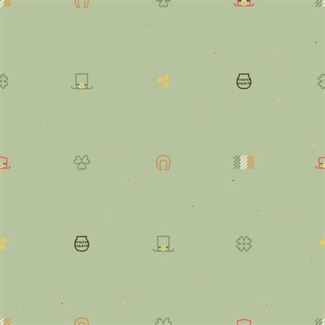 Premium Vector | Saint patrick's symbols background vector background