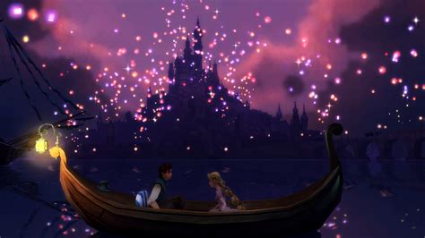 Tangled Lanterns Scene