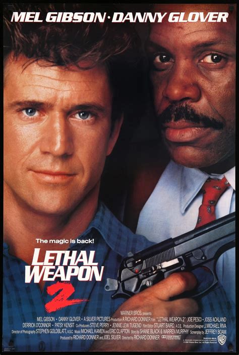 Lethal Weapon 2 (1989) movie poster - Fonts In Use