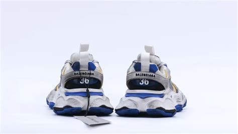 Balenciaga Cargo Sneaker Grey White Blue Replica - Reps Killer