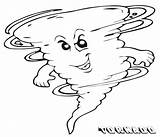 Big Tornado Coloring Page  Free Printable Pages For Kids sketch template