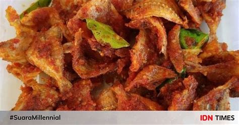 Resep Ikan Asin Bulu Ayam Balado, Auto Tambah Nasi!