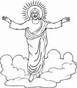 Coloring Pages For Easter Religious sketch template