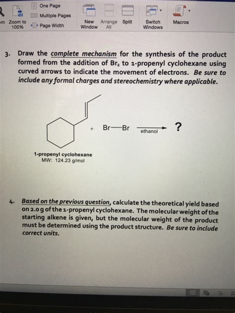 Solved Draw the complete mechanism for the synthesis of the | Chegg.com