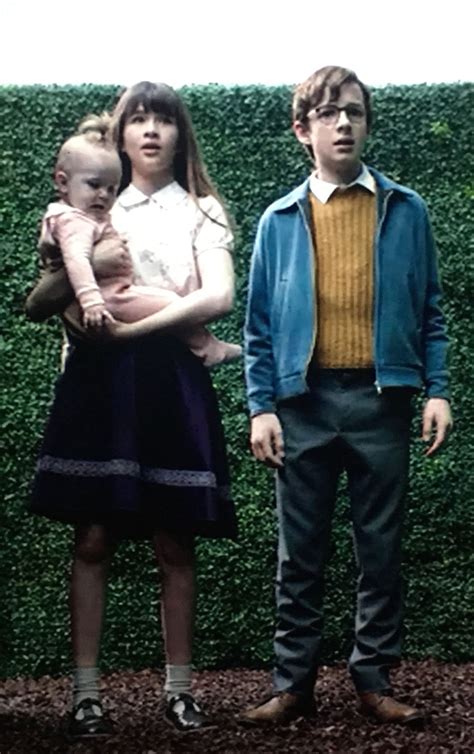 The Baudelaire orphans from A Series Of Unfortunate Events (2017). Costume Designer: Angus ...