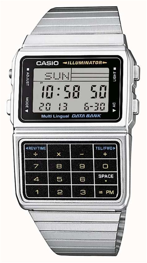 Casio Calculator Watch Mens Retro Collection DBC-611E-1EF - First Class Watches™