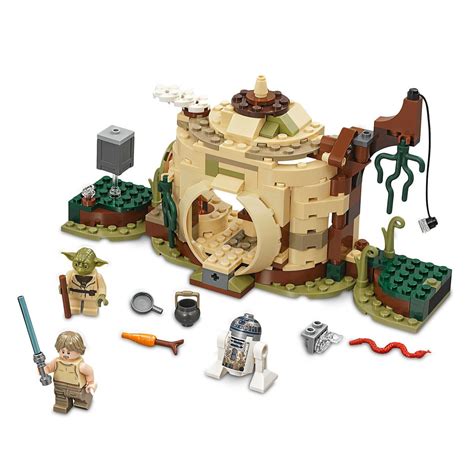 Yoda's Hut Playset by LEGO | shopDisney | Lego star wars, Yoda's hut, Star wars toys