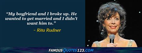 Rita Rudner Quotes on Love, Men, Life and Time