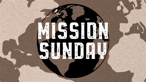 Mission Sunday Globe - Graphics for the Church