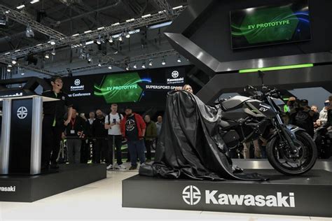 Kawasaki EV Prototype Previews Its First Electric Motorcycle | Carscoops